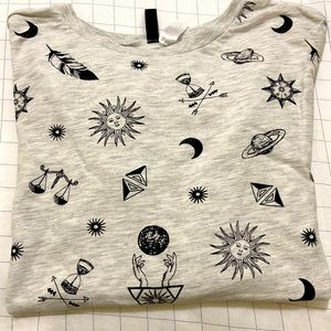 Astronomy long-sleeve shirt from H&M